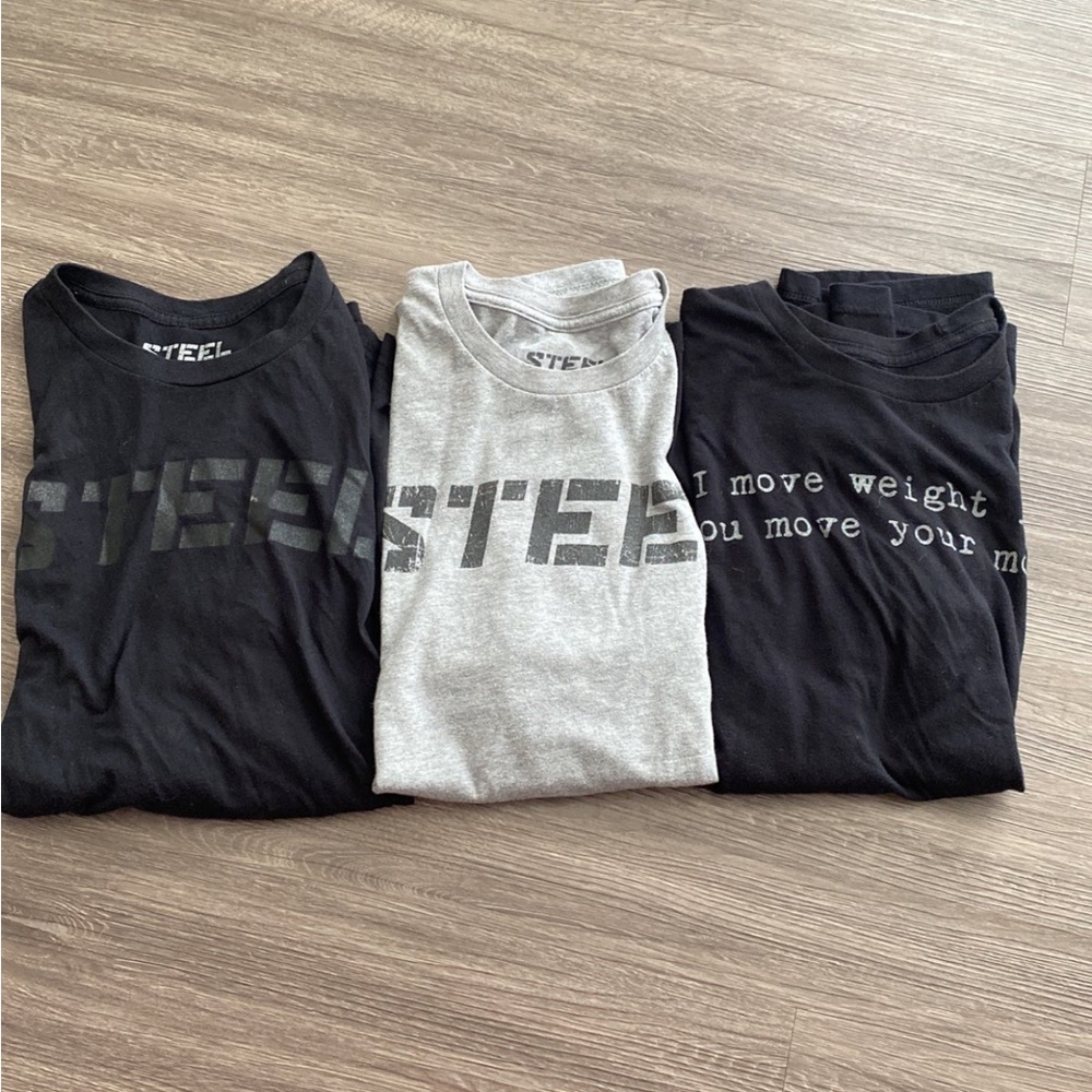 Steel Mens Size M Workout Bundle